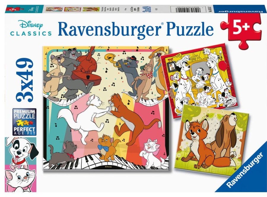 Spielzeug Ravensburger | Ravensburger Puzzle Tierisch Gut Drauf 3X49T