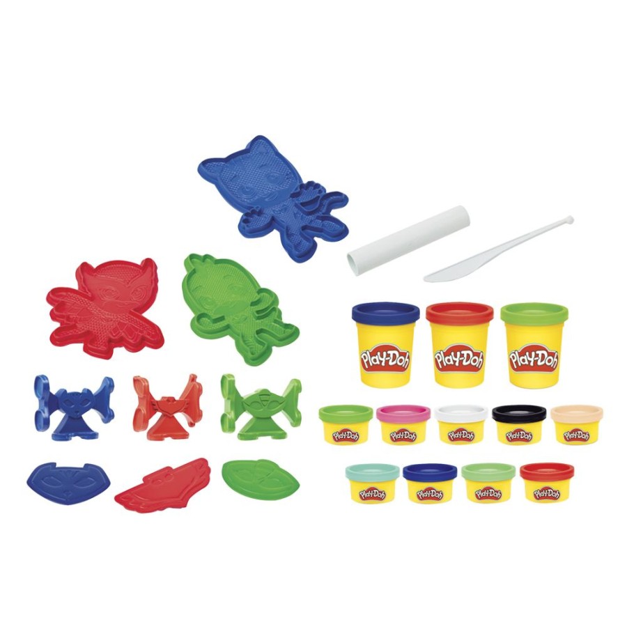 Spielzeug Hasbro | Play-Doh Masks Helden-Knetset