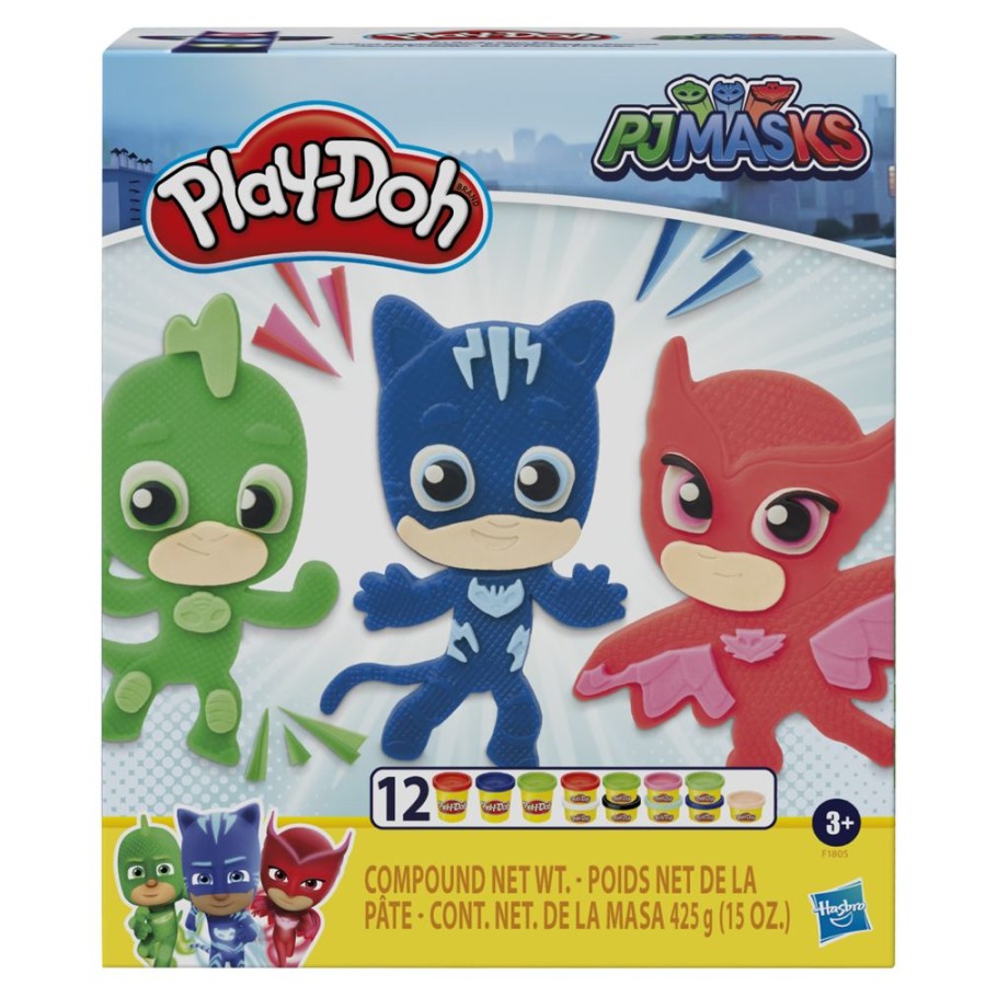 Spielzeug Hasbro | Play-Doh Masks Helden-Knetset