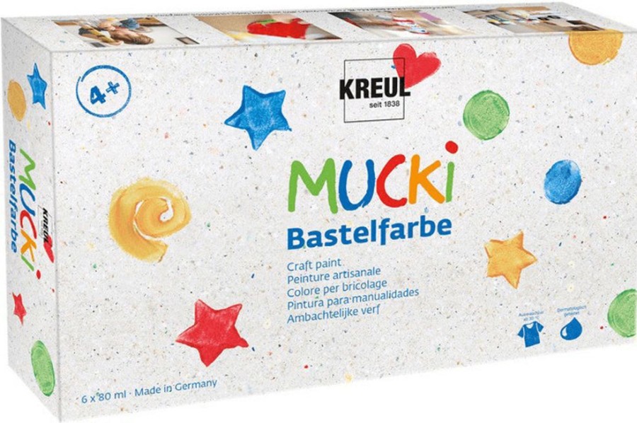 Spielzeug C. Kreul | Mucki Bastelfarbe 6Er Set