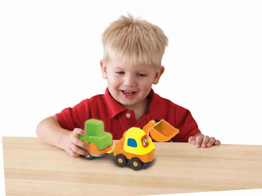 Spielzeug Vtech | Tut Tut Baby Flitzer - Bagger Mit Anhanger