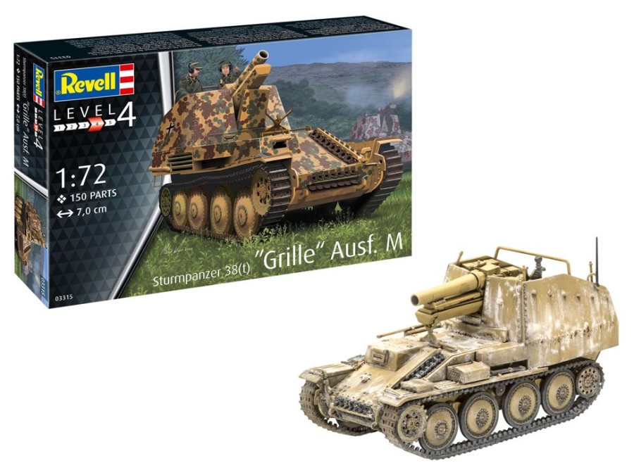 Spielzeug Revell | Revell Sturmpanzer 38(T) Grille Ausf. M 1:72