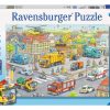 Spielzeug Ravensburger | Ravensburger Puzzle Fahrzeuge In Der Stadt 100T