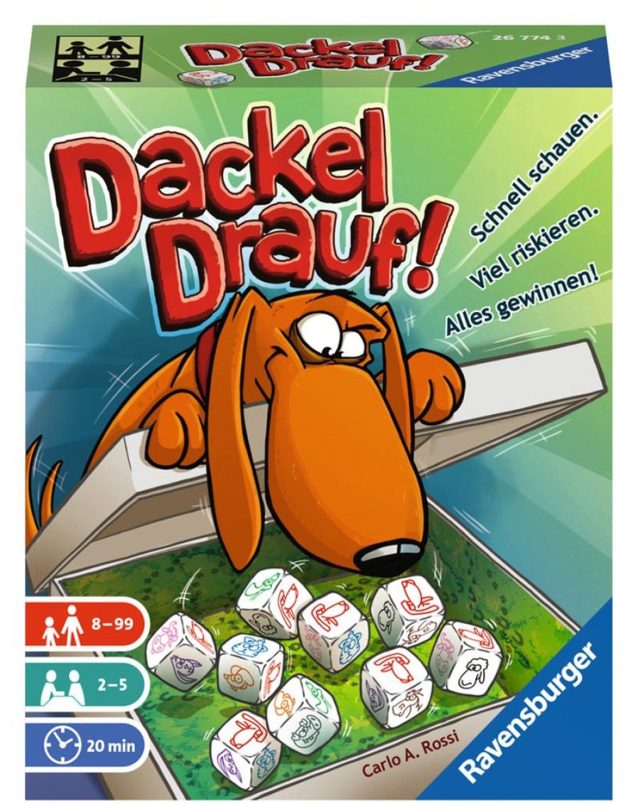 Spielzeug Ravensburger | Ravensburger Dackel Drauf