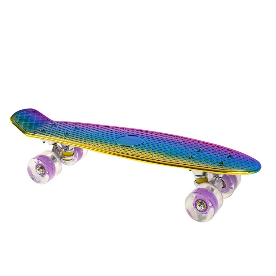 Spielzeug SMIKI | Pennyboard Design Lila Mit Licht