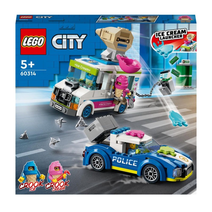 Spielzeug LEGO | Lego City 60314 Eiswagen-Verfolgungsjagd