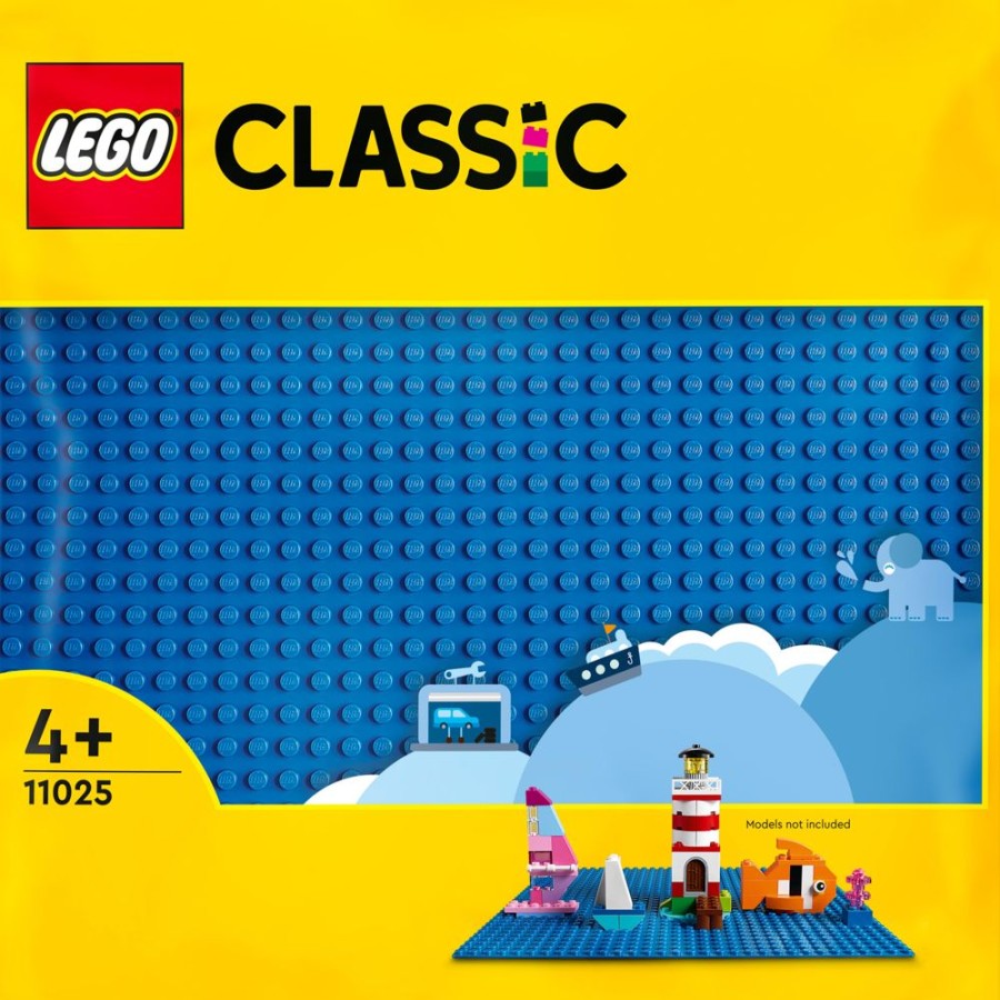 Spielzeug LEGO | Lego Classic 11025 Blaue Bauplatte