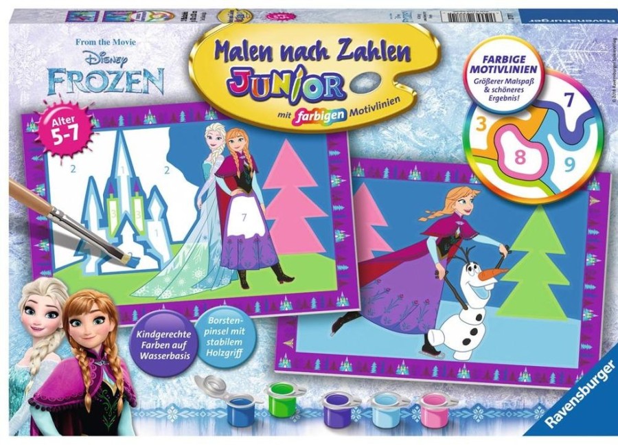 Spielzeug Ravensburger | Malen Nach Zahlen Die Eiskonigin