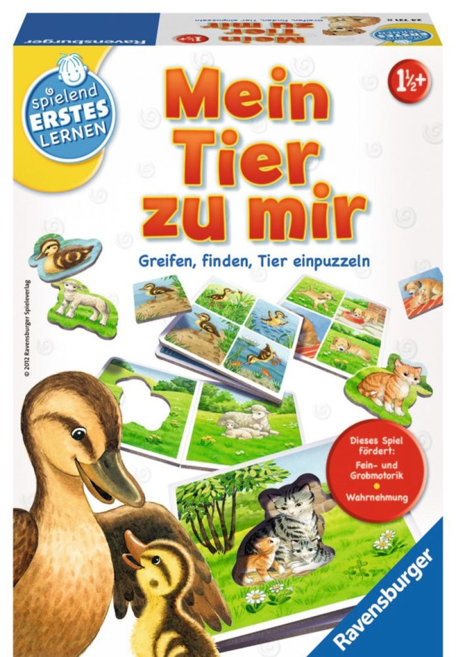 Spielzeug Ravensburger | Ravensburger Mein Tier Zu Mir