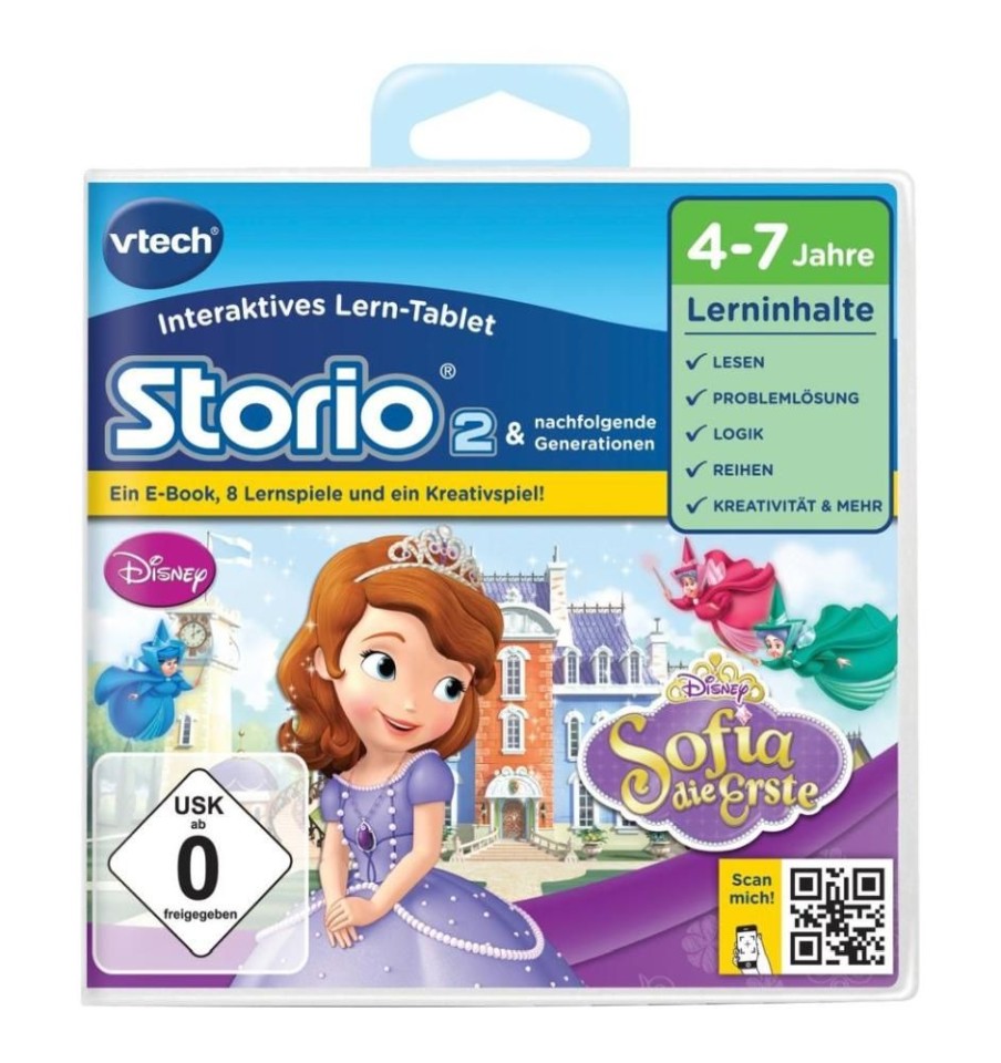 Spielzeug Vtech | Vtech Storio Lernspiel Sofia Die Erste