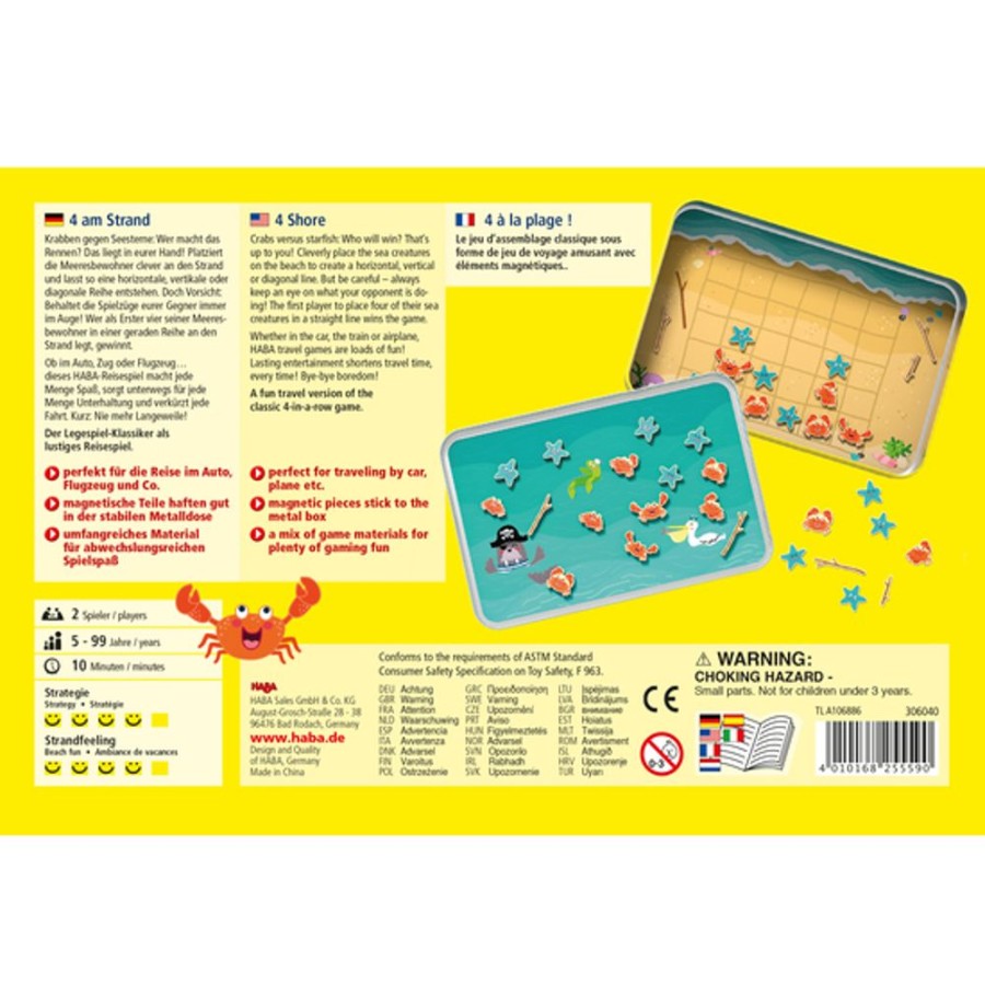 Spielzeug HABA | Haba 306040 4 Am Strand