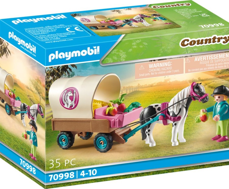 Spielzeug Playmobil | Playmobil Country 70998 Ponykutsche