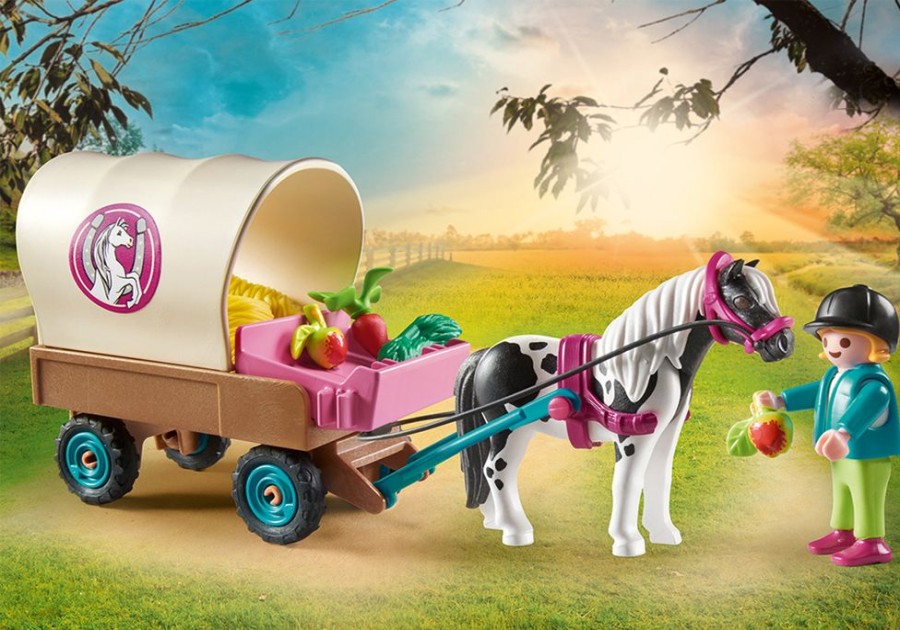 Spielzeug Playmobil | Playmobil Country 70998 Ponykutsche