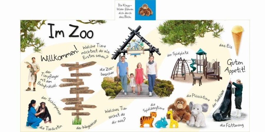 Spielzeug Dorling Kindersley | Erstes Lernen Im Zoo