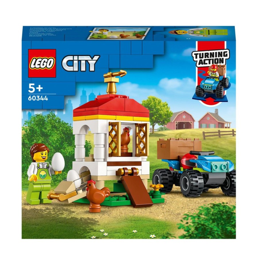 Spielzeug LEGO | Lego City 60344 Huhnerstall