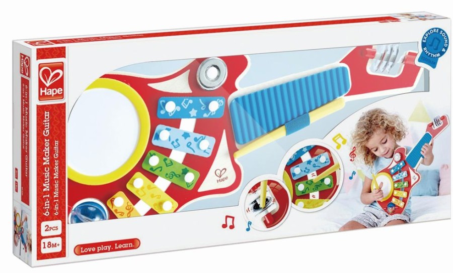 Spielzeug Hape | Hape 6In1 Musikinstrument