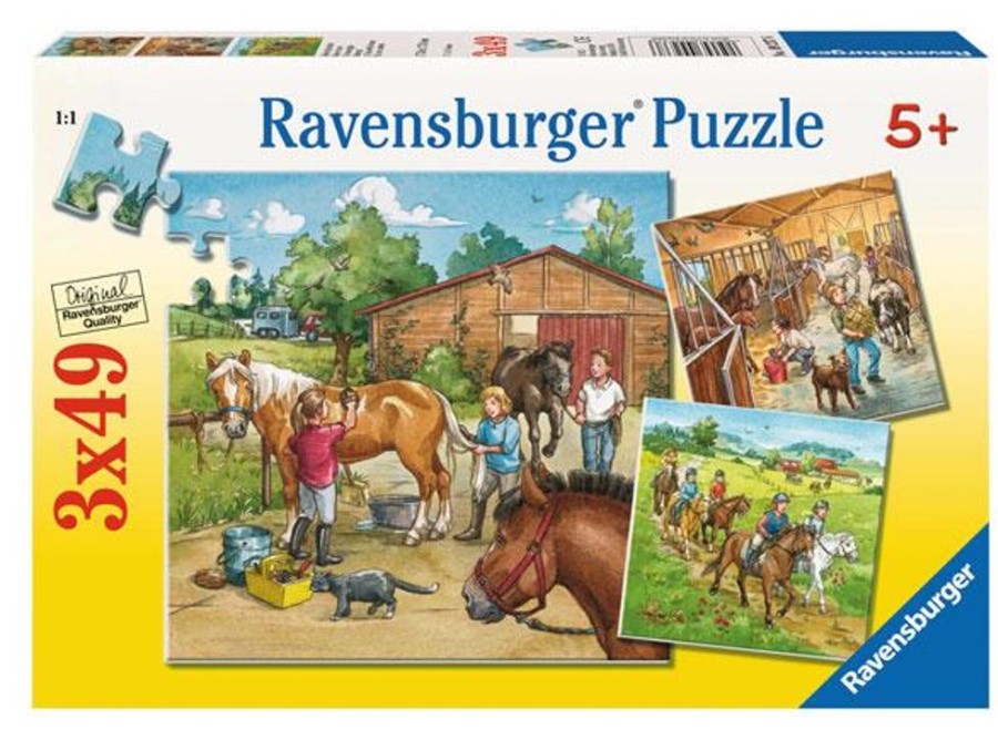 Spielzeug Ravensburger | Ravensburger Puzzle Mein Reiterhof