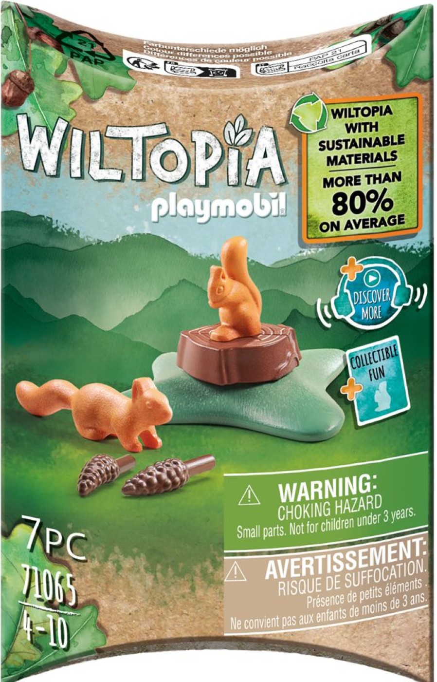 Spielzeug Playmobil | Playmobil Wiltopia 71065 Eichhornchen