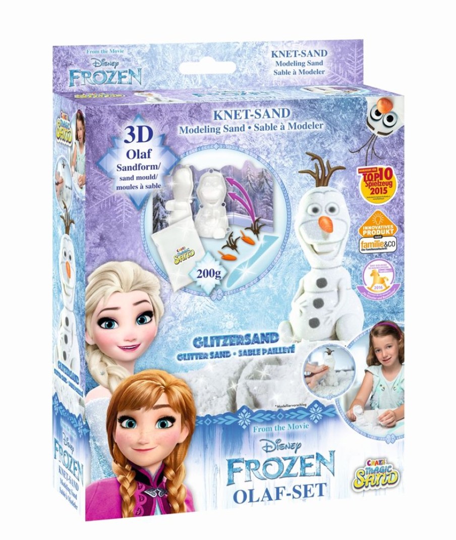 Spielzeug Craze | Magic Sand Disney Die Eiskonigin Olaf Set