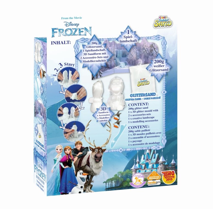 Spielzeug Craze | Magic Sand Disney Die Eiskonigin Olaf Set