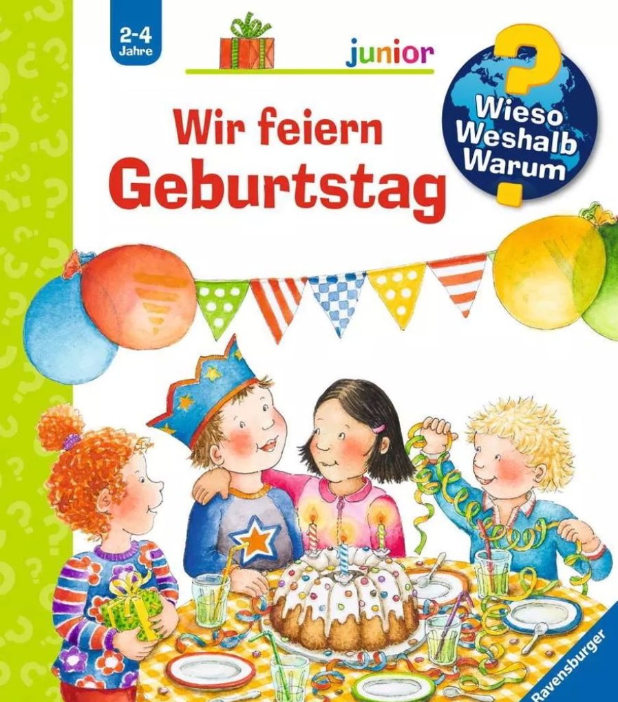 Spielzeug Ravensburger | Wieso? Weshalb? Warum?Junior Wir Feiern Geburtstag