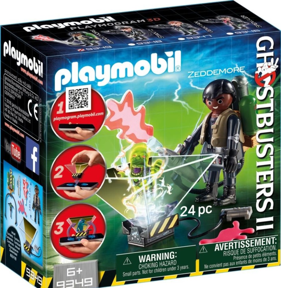 Spielzeug Playmobil | Playmobil 9349 Ghostbusters Winston Zeddemore