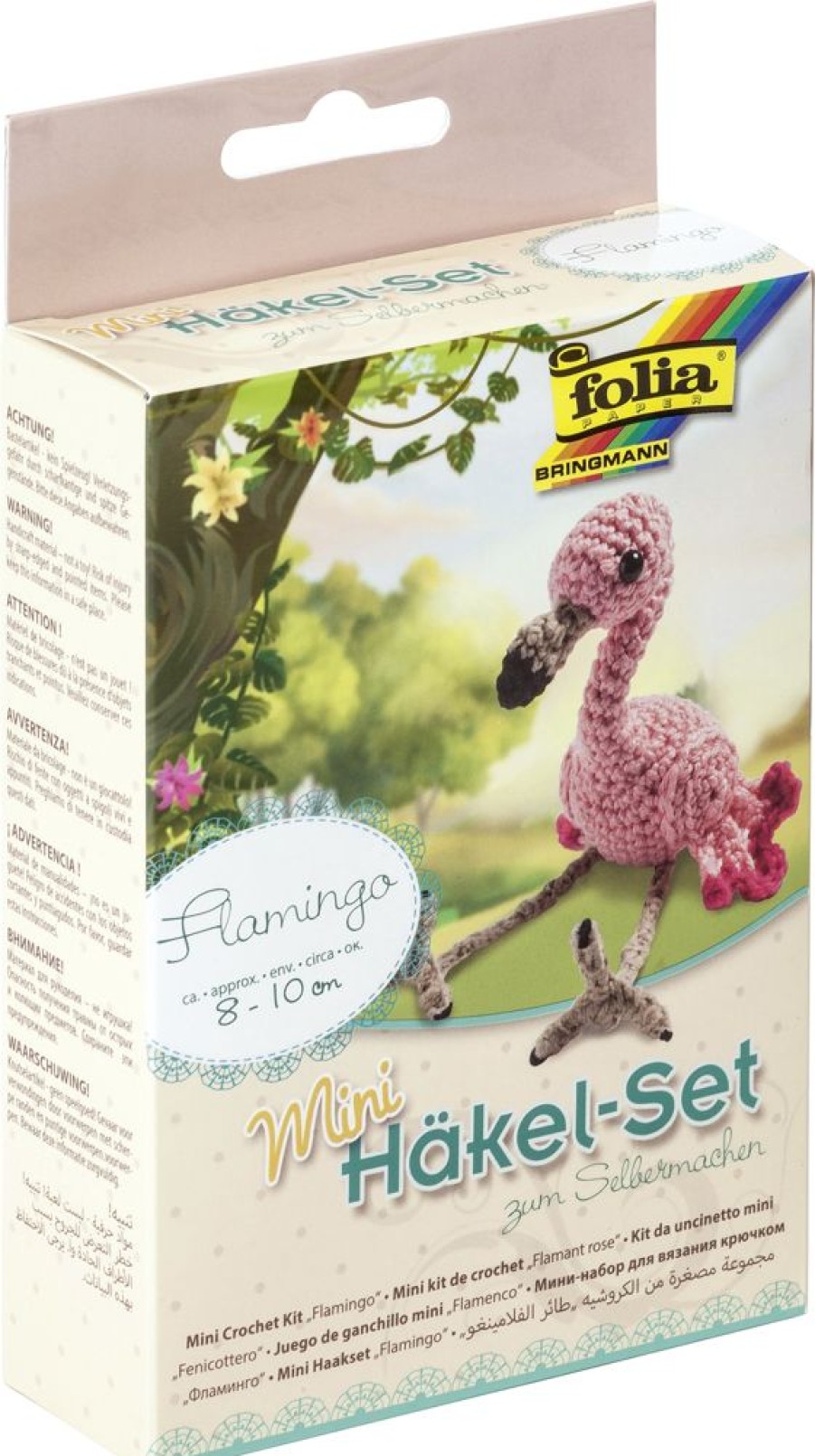 Spielzeug folia | Folia Minihakelset Flamingo