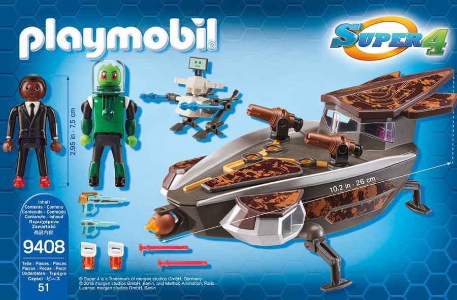 Spielzeug Playmobil | Playmobil 9408 Sykronischer Raumgleiter