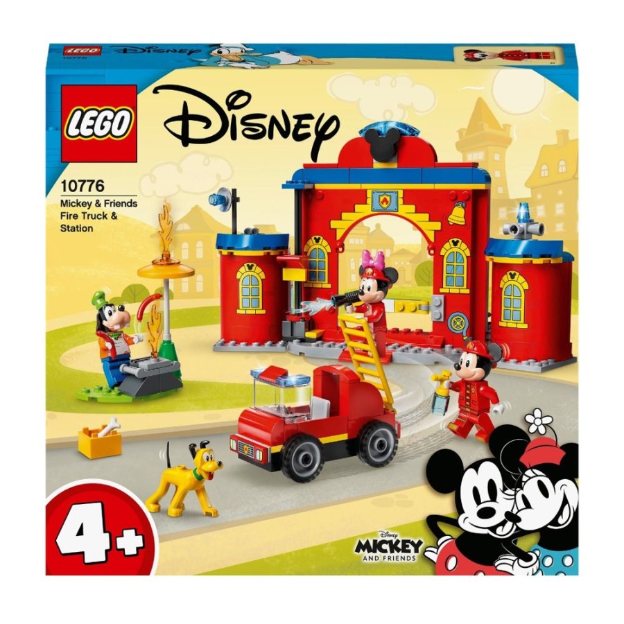 Spielzeug LEGO | Lego Mickey Mouse 10776 Mickys Feuerwehrstation