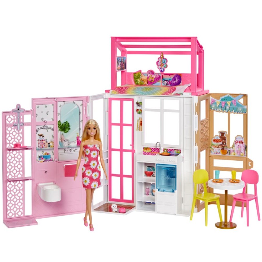 Spielzeug Barbie | Barbie Haus Und Puppe