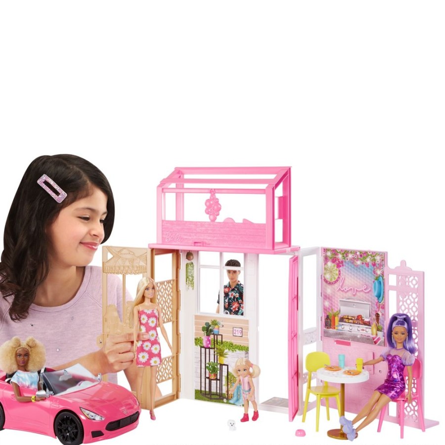 Spielzeug Barbie | Barbie Haus Und Puppe