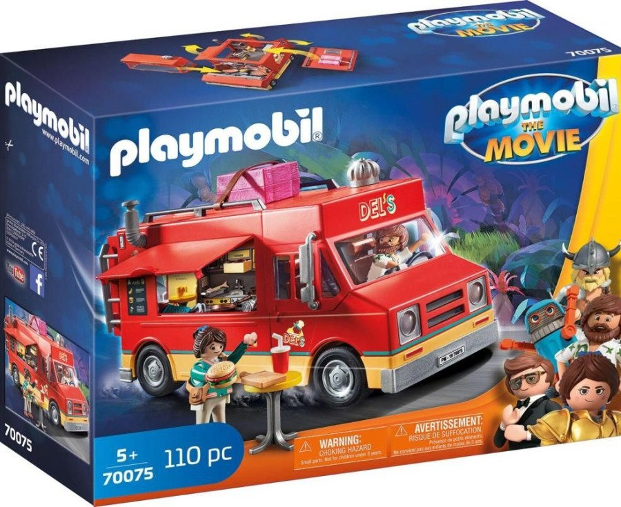 Spielzeug Playmobil | Playmobil 70075 Dels Food Truck