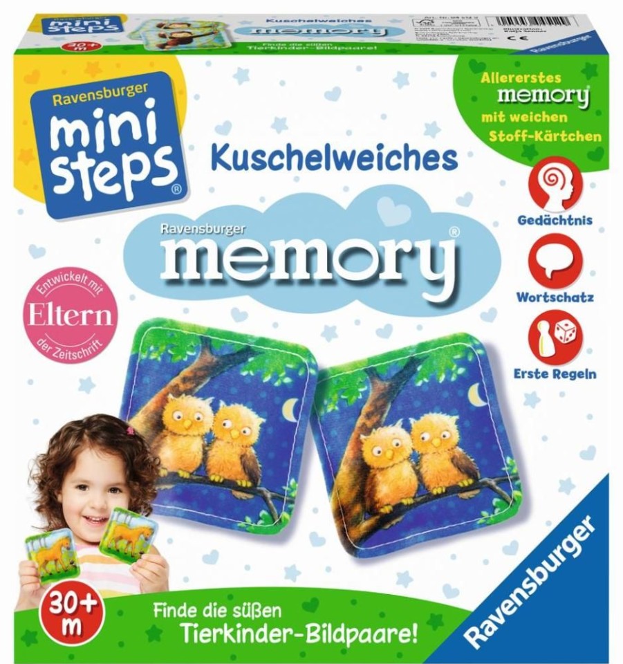 Spielzeug Ravensburger | Ministeps Kuschelweiches Memory