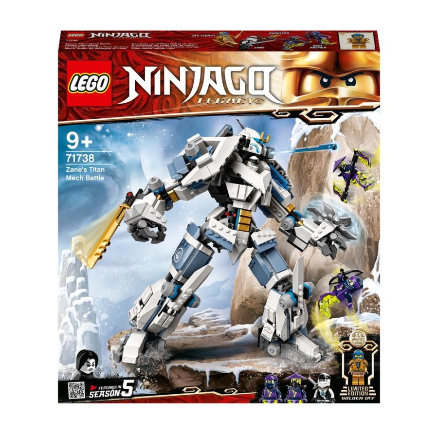 Spielzeug LEGO | Lego Ninjago 71738 Zanes Titan-Mech