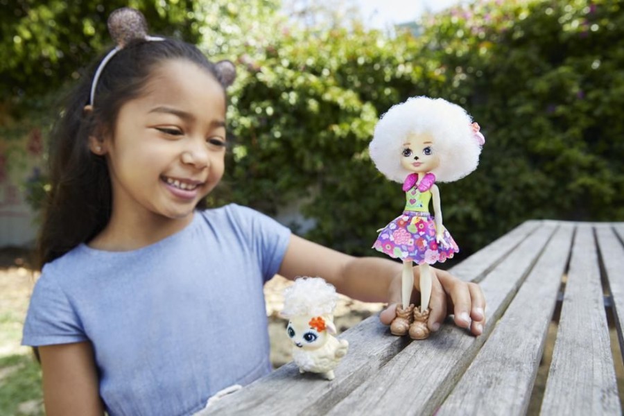 Spielzeug Mattel | Mattel Enchantimals Schafmadchen Lorna Lamb