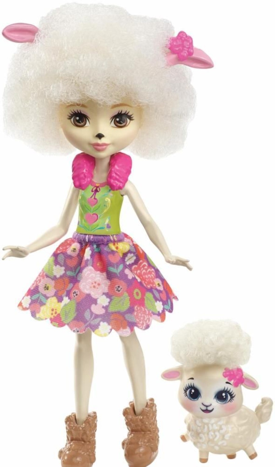 Spielzeug Mattel | Mattel Enchantimals Schafmadchen Lorna Lamb