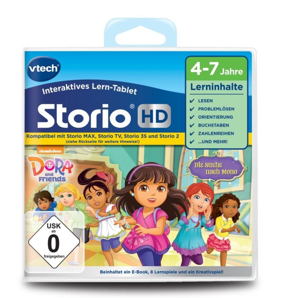 Spielzeug Vtech | Vtech Storio Lernspiel Dora Und Freunde Hd