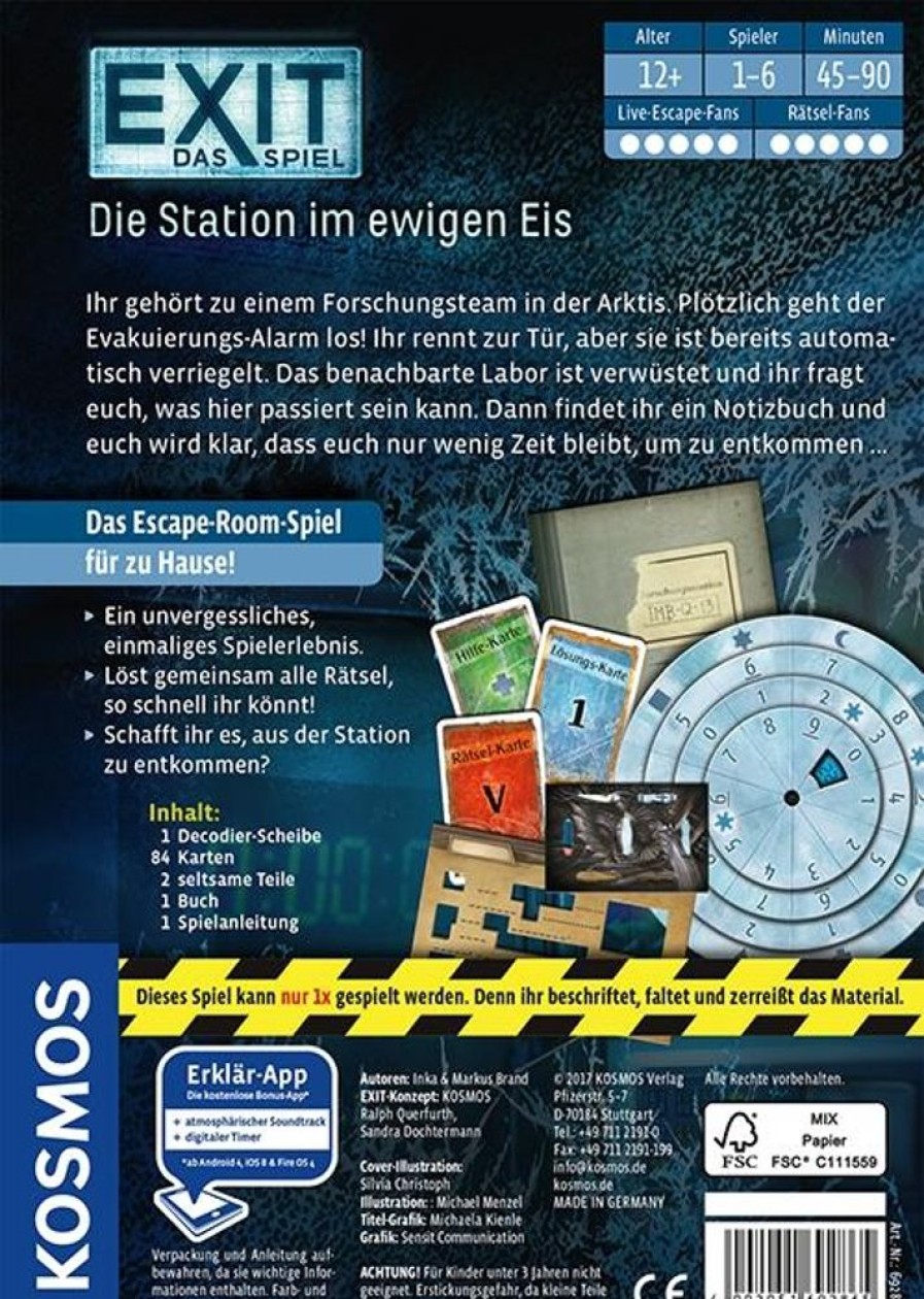 Spielzeug Kosmos | Kosmos Exit - Die Station Im Ewigen Eis