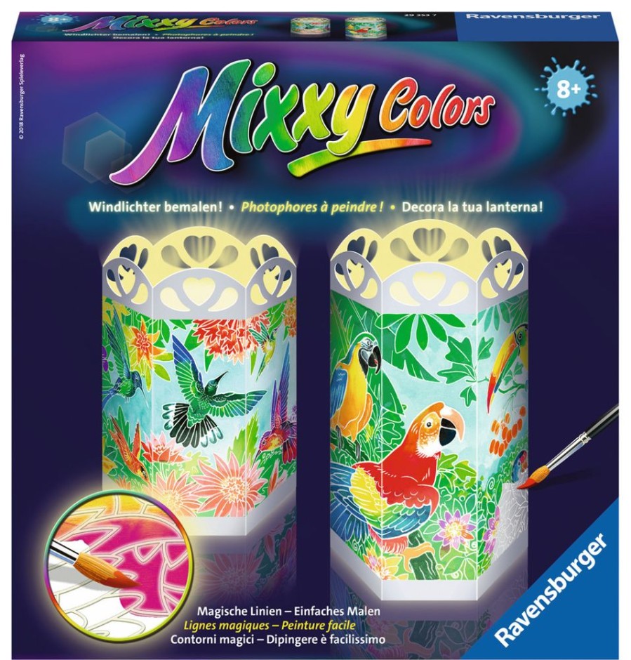 Spielzeug Ravensburger | Ravensburger Mixxy Colors Paradiesische Vogel