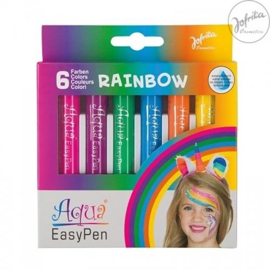 Spielzeug Rubies | Aqua Easypen-Schminkstifte Regenbogen