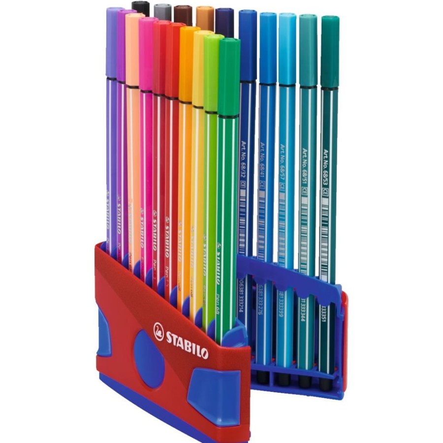 Spielzeug STABILO | Stabilo Filzstift Pen 68 Colorparade In Box Blau