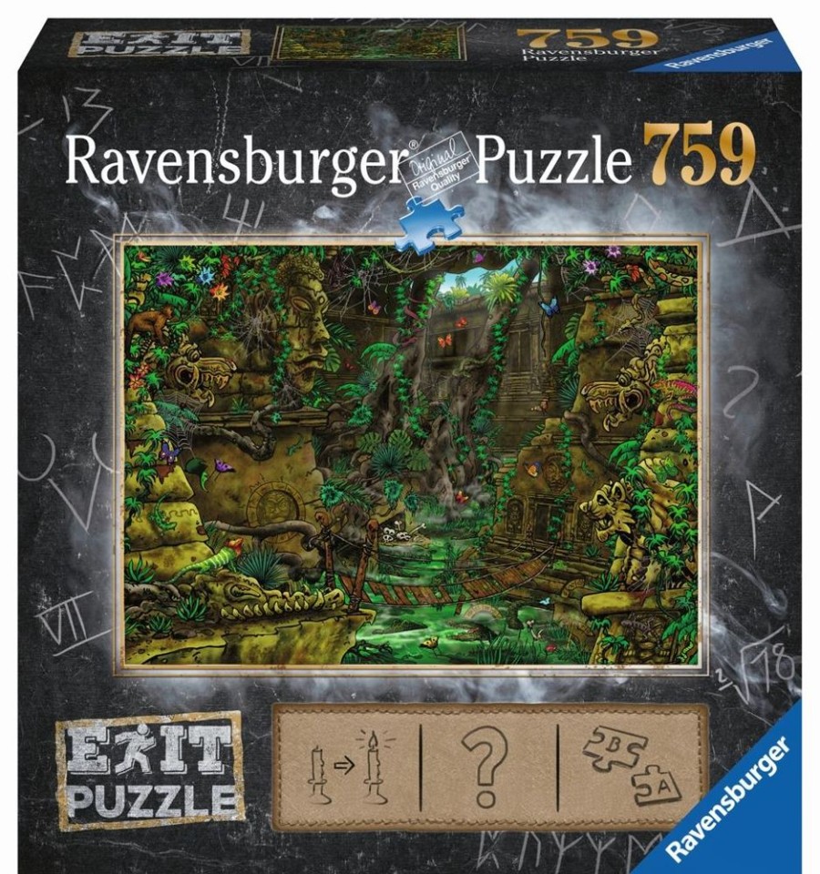 Spielzeug Ravensburger | Ravensburger Puzzle Exit Tempel In Ankor Wat