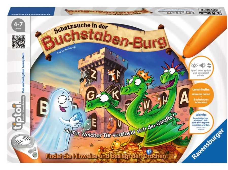 Spielzeug Ravensburger | Tiptoi Schatzsuche Buchstaben