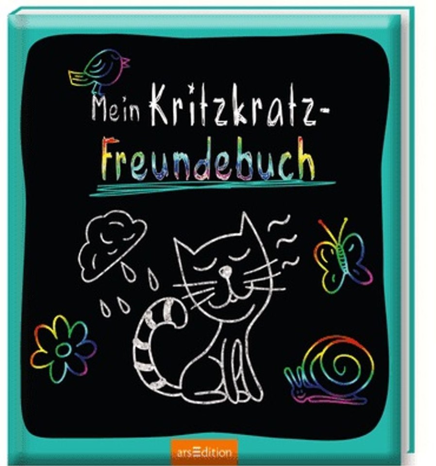 Spielzeug arsEdition | Mein Kritzkratz-Freundebuch