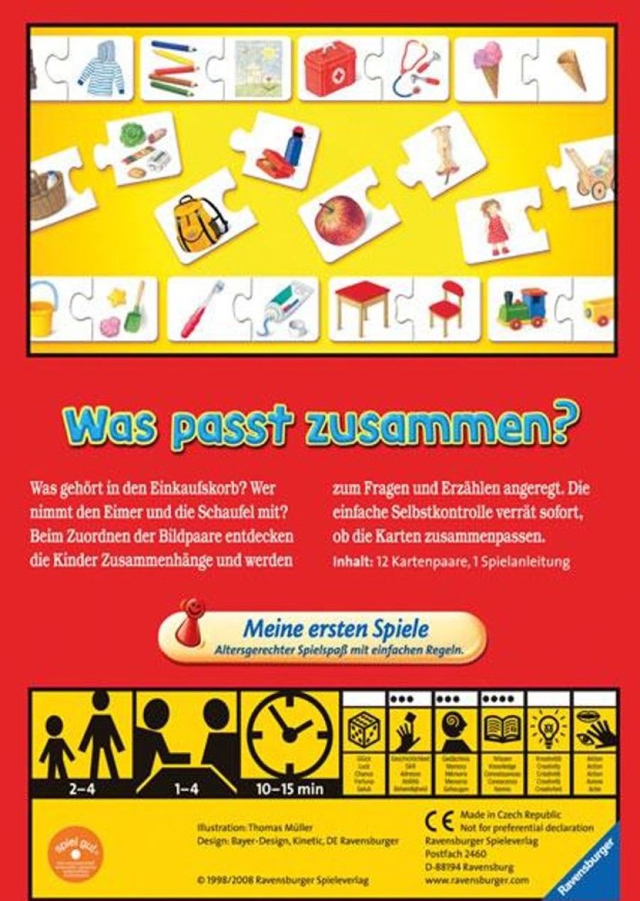 Spielzeug Ravensburger | Ravensburger Was Passt Zusammen?