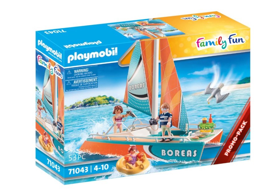 Spielzeug Playmobil | Playmobil 71043 Katamaran