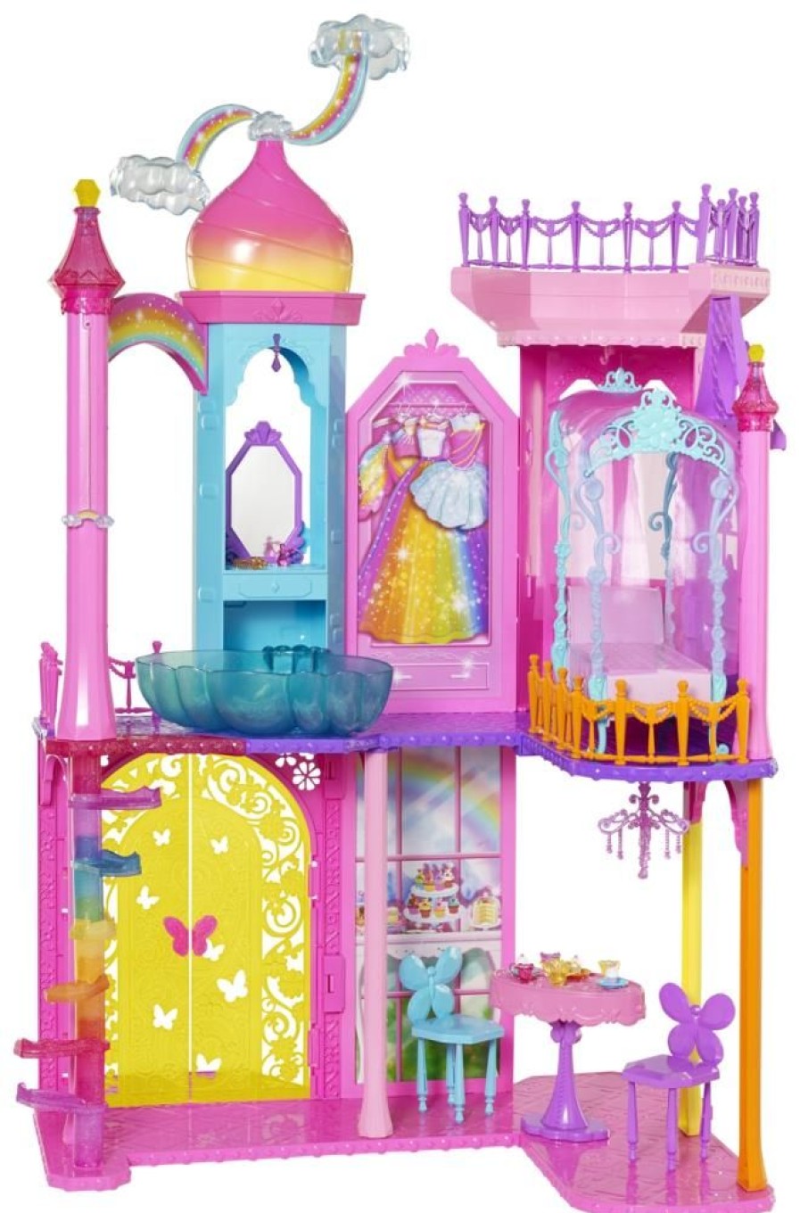 Spielzeug Barbie | Barbie Regenbogen Schloss