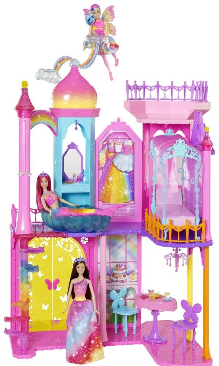 Spielzeug Barbie | Barbie Regenbogen Schloss