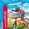 Spielzeug Playmobil | Playmobil 70303 Mountainbiker Auf Bergtour