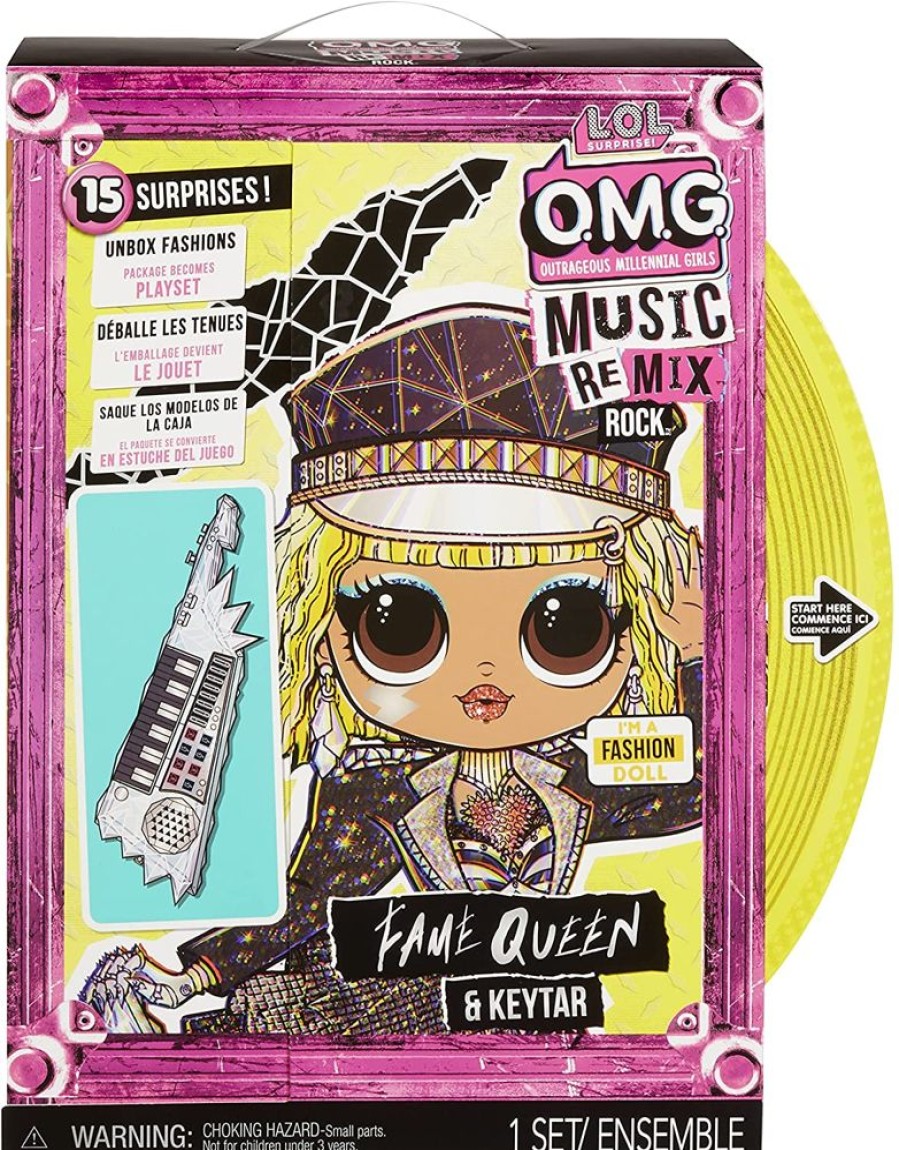 Spielzeug MGA | L.O.L. Surprise Omg Remix Rock Fame Queen & Keytar